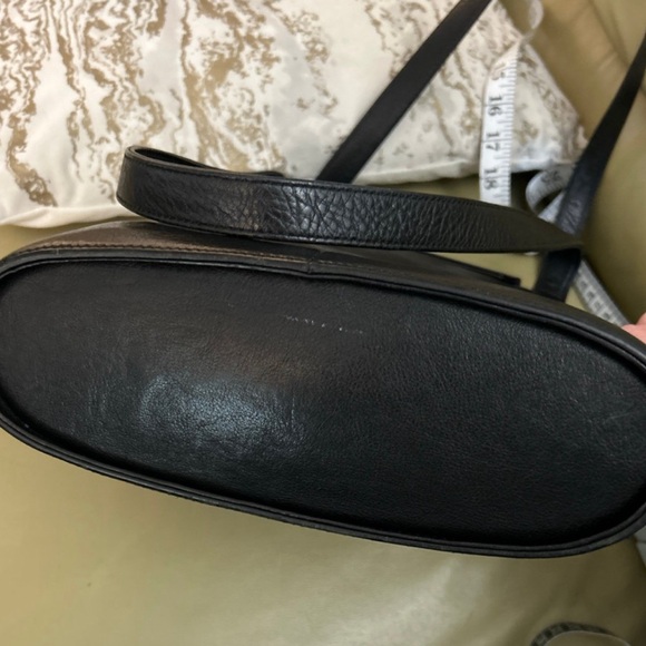 Vintage Ghurka Black Leather Shoulder Bag - Picture 5 of 6